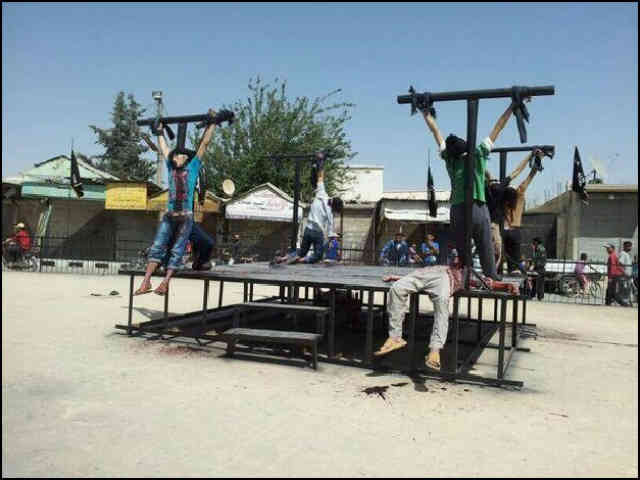 christians-crucified-syria